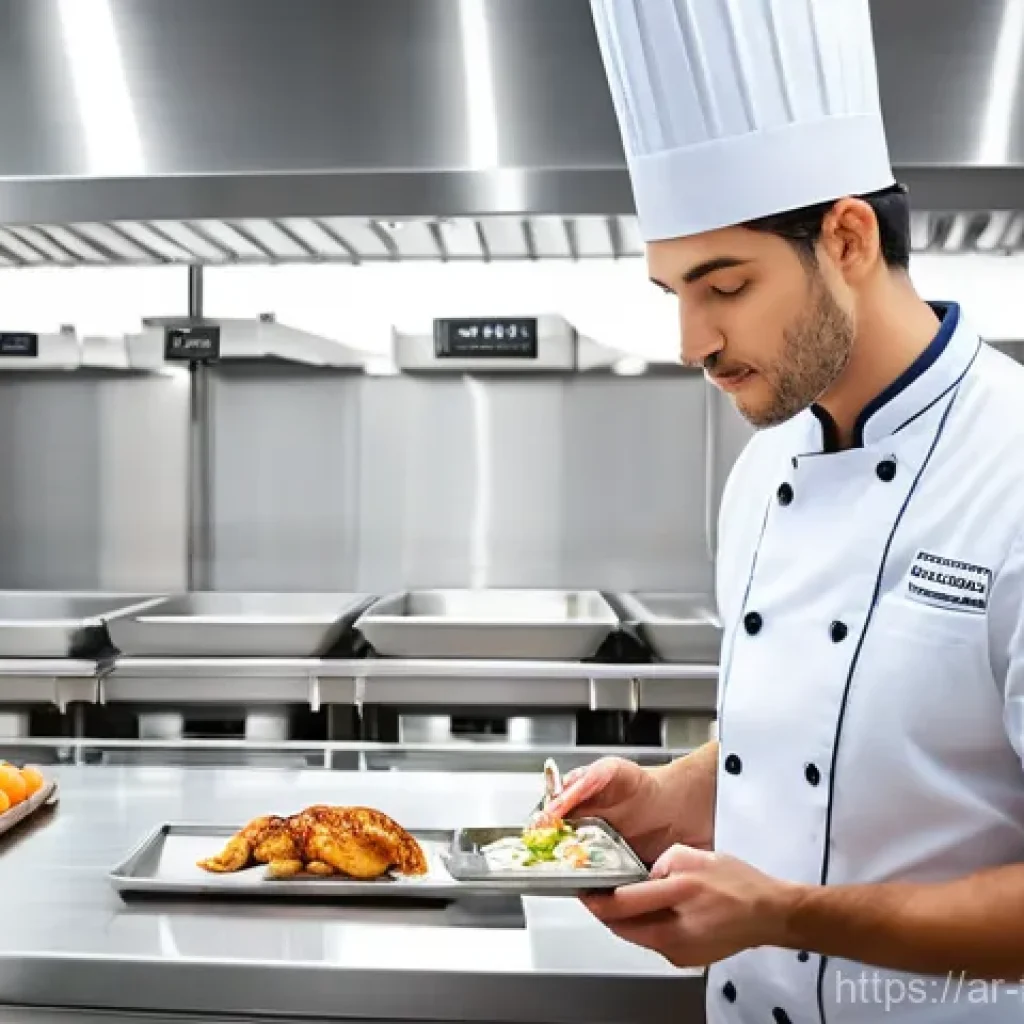 식품위생사 자격증 온라인 강의 추천 - **Prompt 1: Professional Kitchen & HACCP Compliance**
    "A highly realistic and detailed image of ...