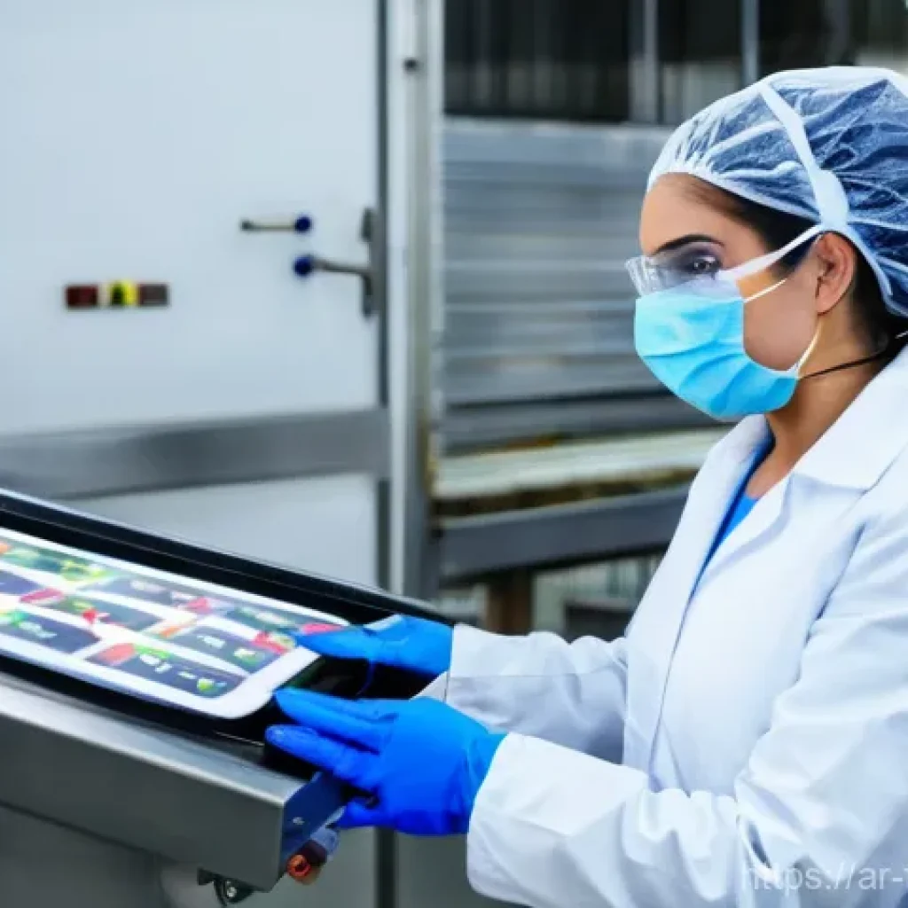 식품위생사 자격증 취득 후 해야 할 일 - **Prompt:** A highly professional and focused food safety specialist, of Middle Eastern descent, met...