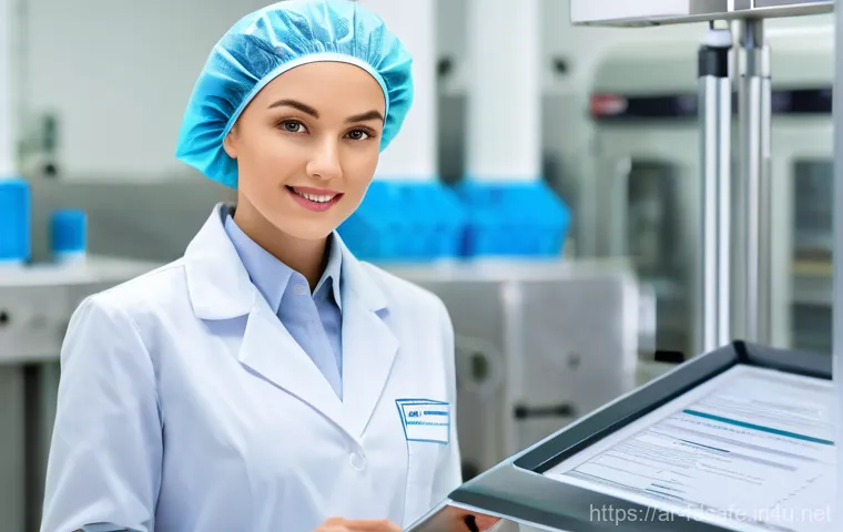 식품위생사 경력기술서 작성법 - **Prompt 1: The Dedicated Food Safety Auditor**
    "A professional, intelligent-looking female food...